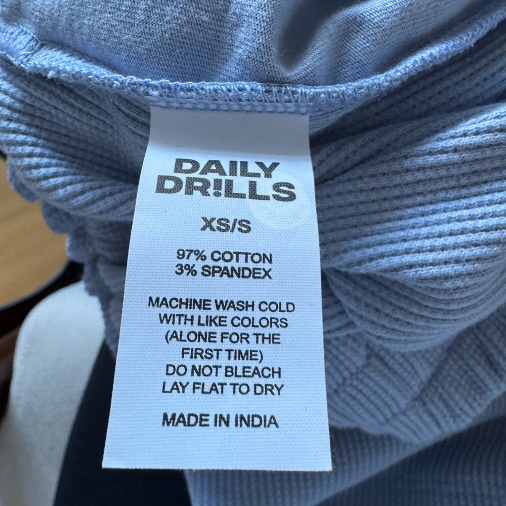 Daily Drills Thermal Resort Shorts - Mist with Bandana Patch - Picture 4 of 4